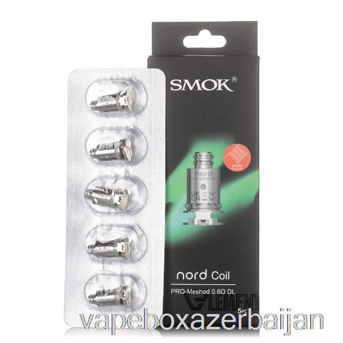 Vape Box Azerbaijan SMOK nord PRO Replacement Coils 0.6ohm DL Mesh Coils